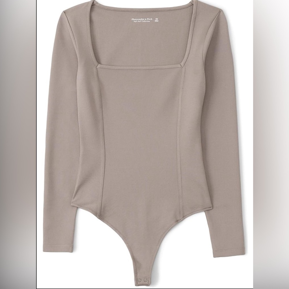 Taupe bodysuit, Abercrombie&Fitch size Small, never worn